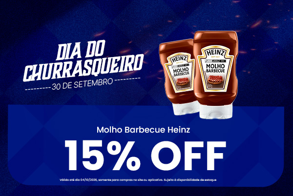 Molho Barbecue Heinz 28 a 04/10